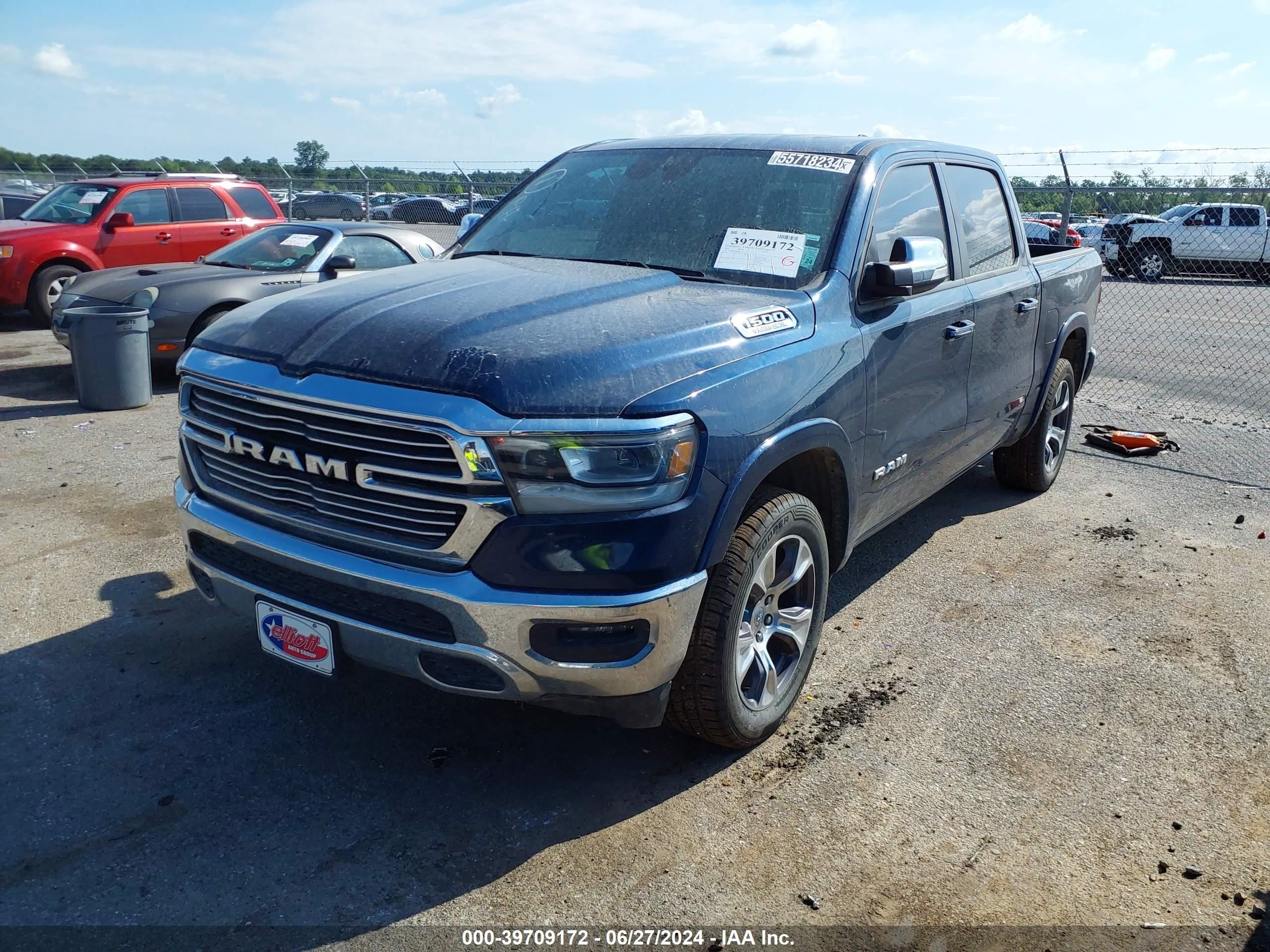 2022 Ram 1500 Laramie vin: 1C6SRFJT0NN257753