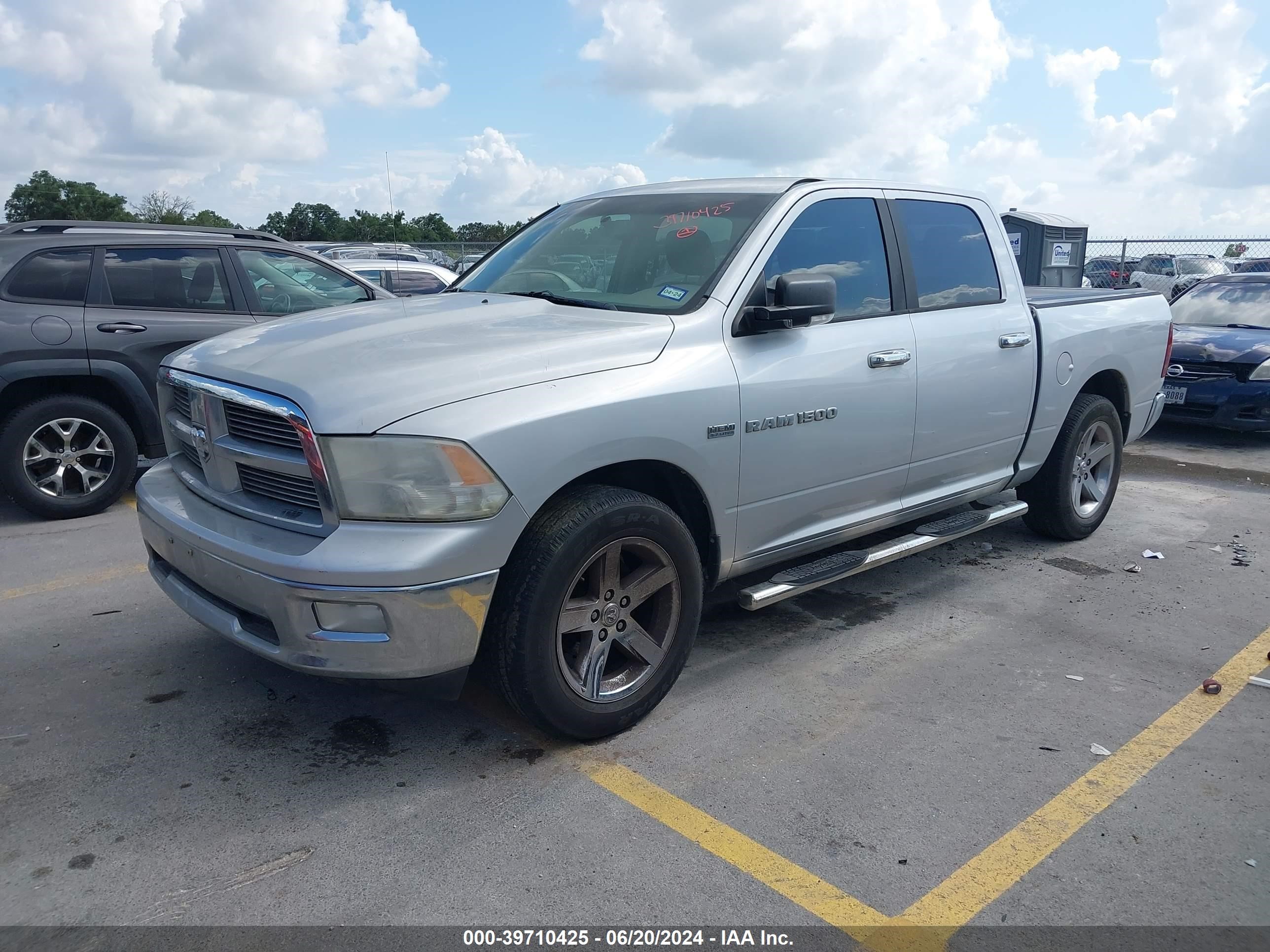 2012 Ram 1500 Slt vin: 1C6RD6LT8CS152838