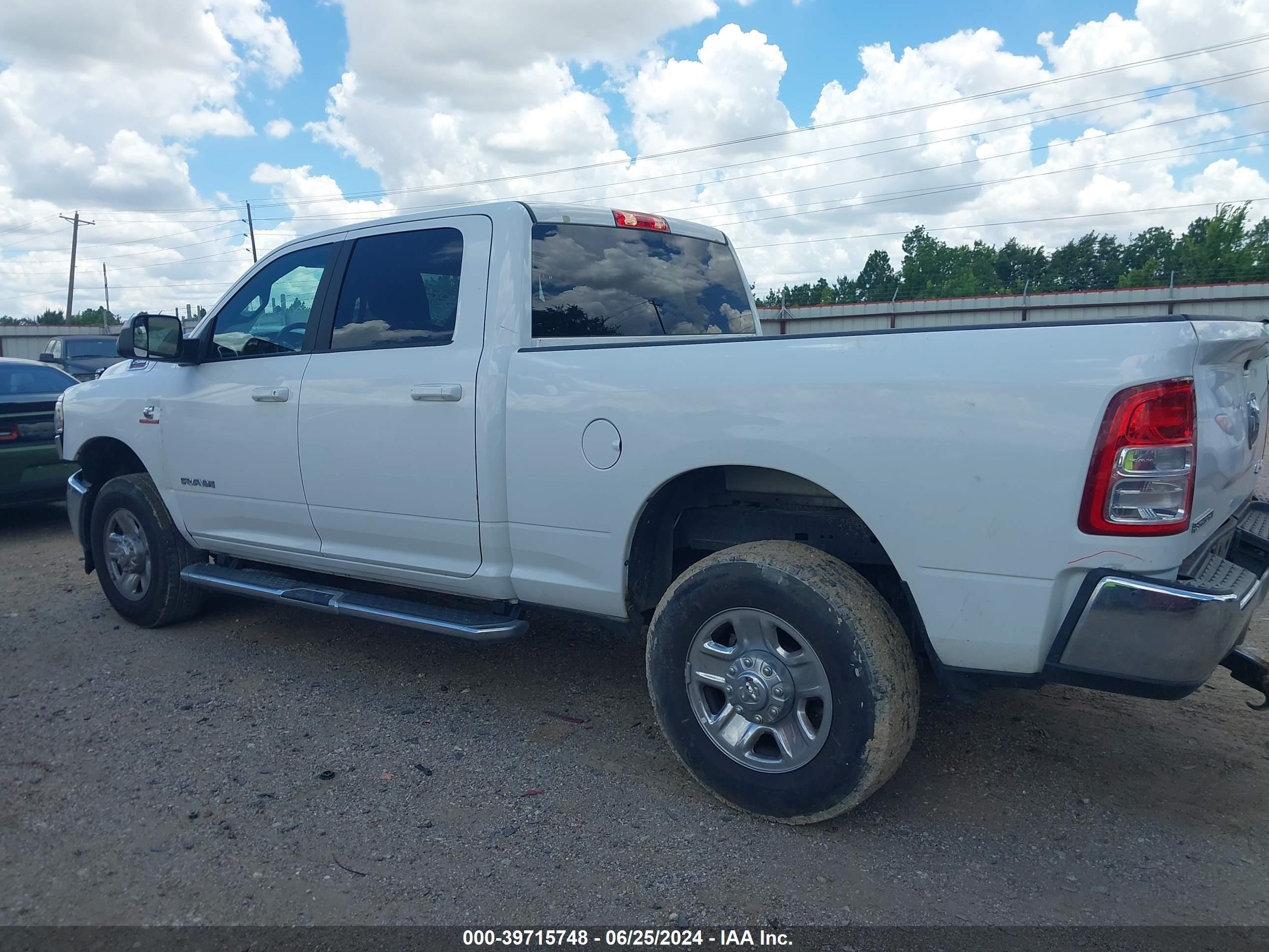 2022 Ram 2500 Big Horn 4X4 6'4 Box vin: 3C6UR5DL9NG436266