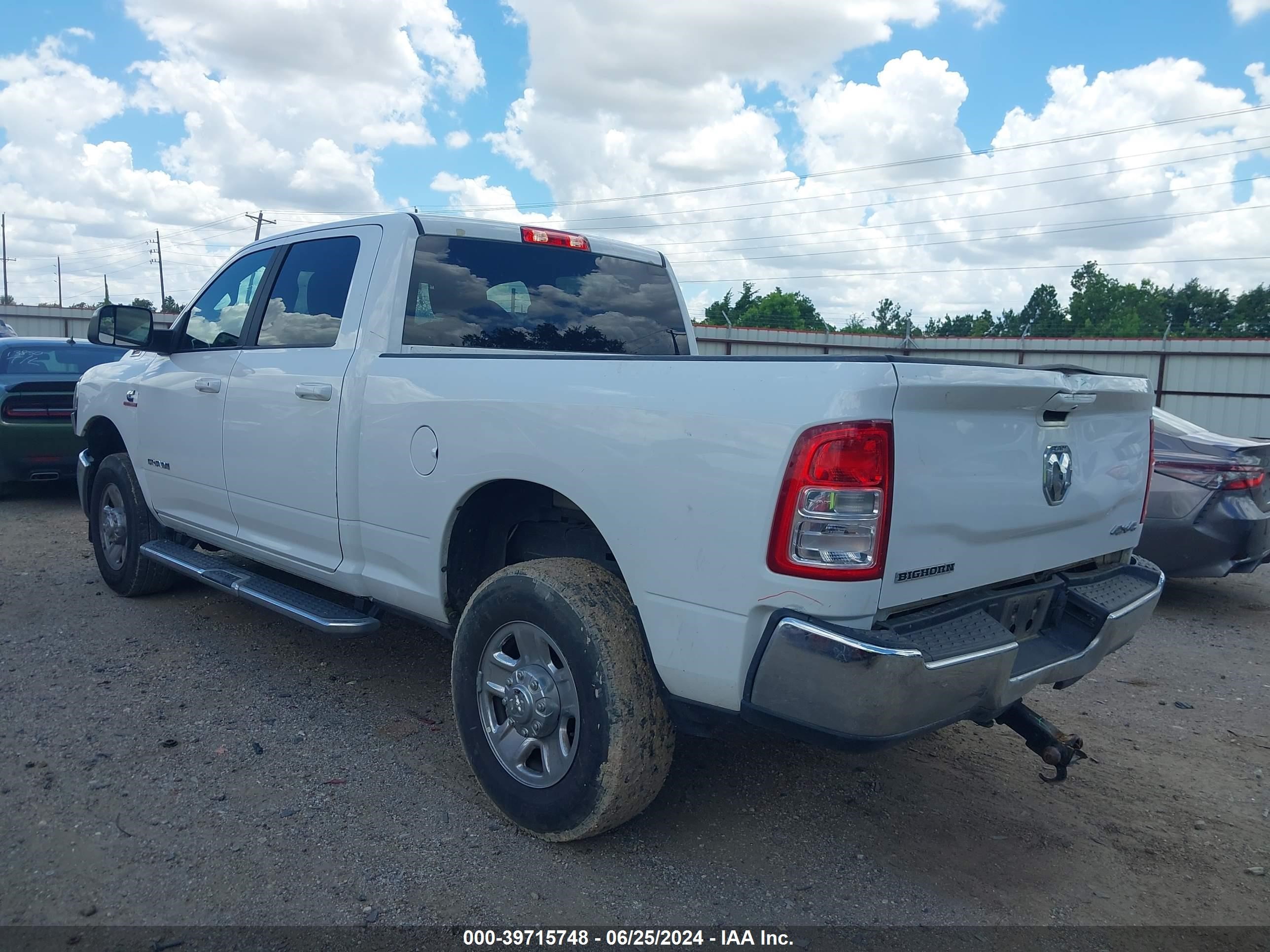 2022 Ram 2500 Big Horn 4X4 6'4 Box vin: 3C6UR5DL9NG436266