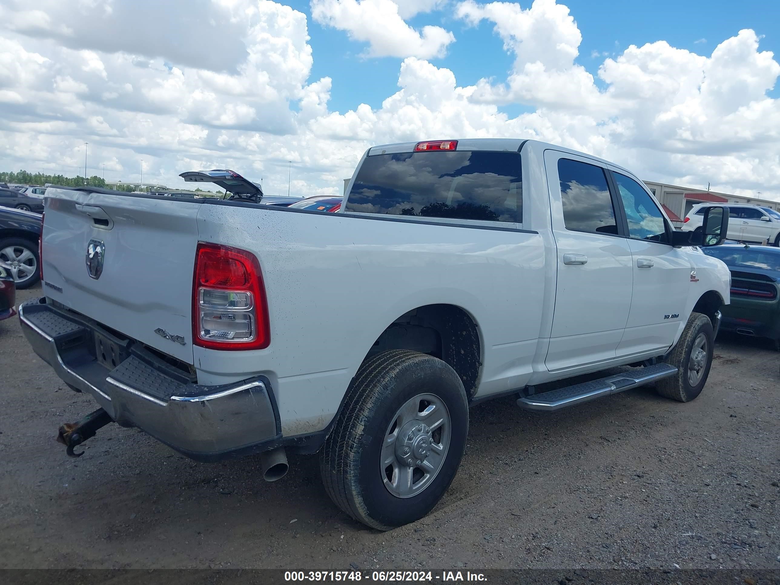 2022 Ram 2500 Big Horn 4X4 6'4 Box vin: 3C6UR5DL9NG436266