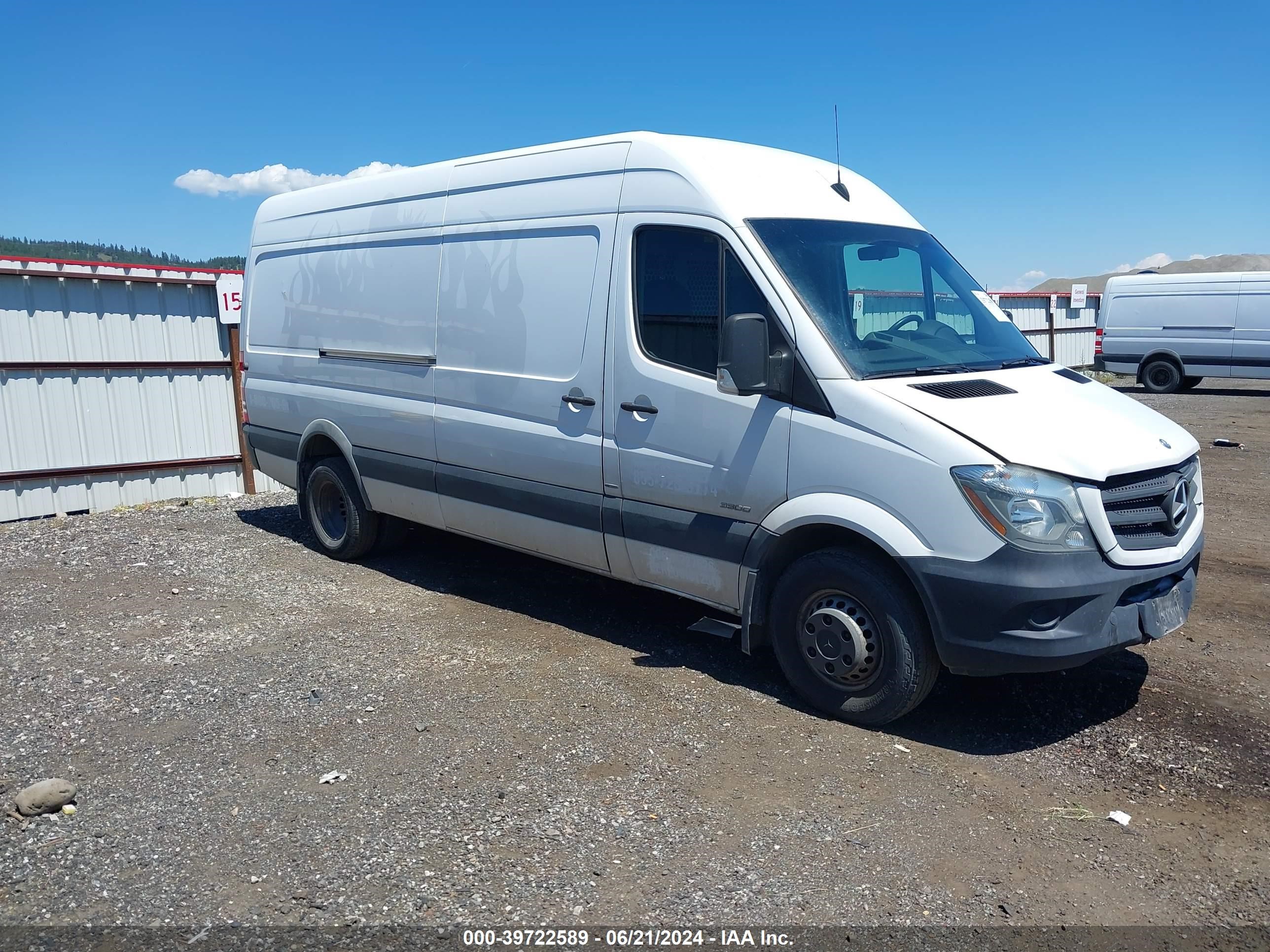 2015 Mercedes-Benz Sprinter 3500 High Roof vin: WD3PF1CC2FP108350