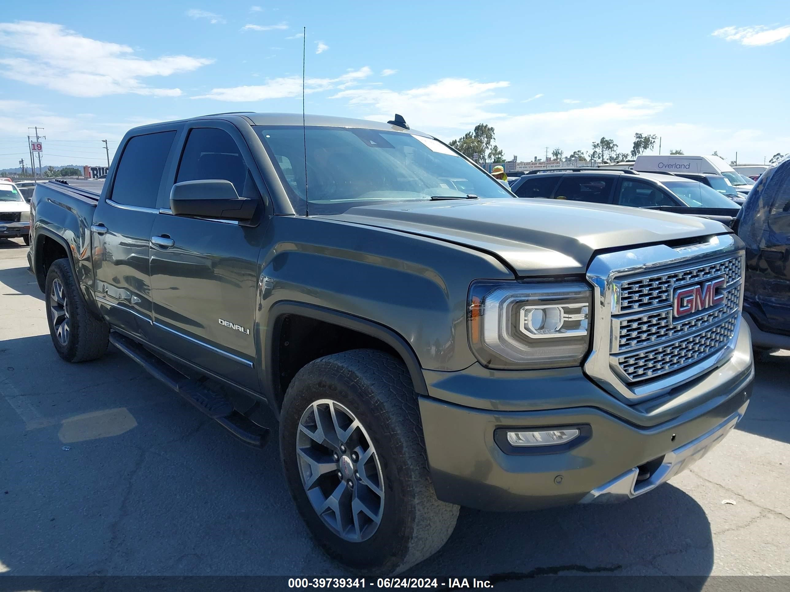 2017 GMC Sierra 1500 Denali vin: 3GTU2PEJ2HG197198