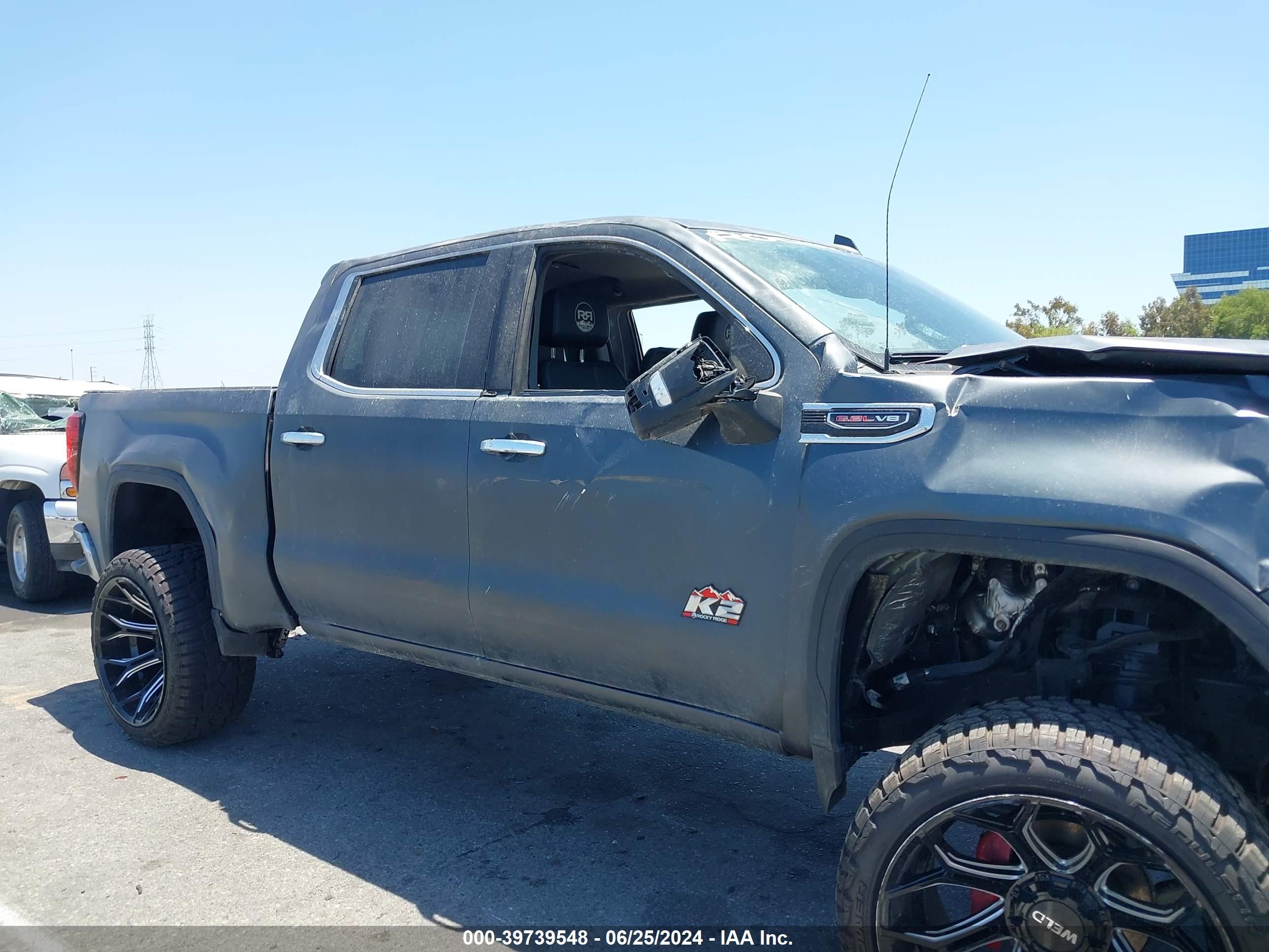 2019 GMC Sierra K1500 Slt vin: 3GTU9DEL2KG239291