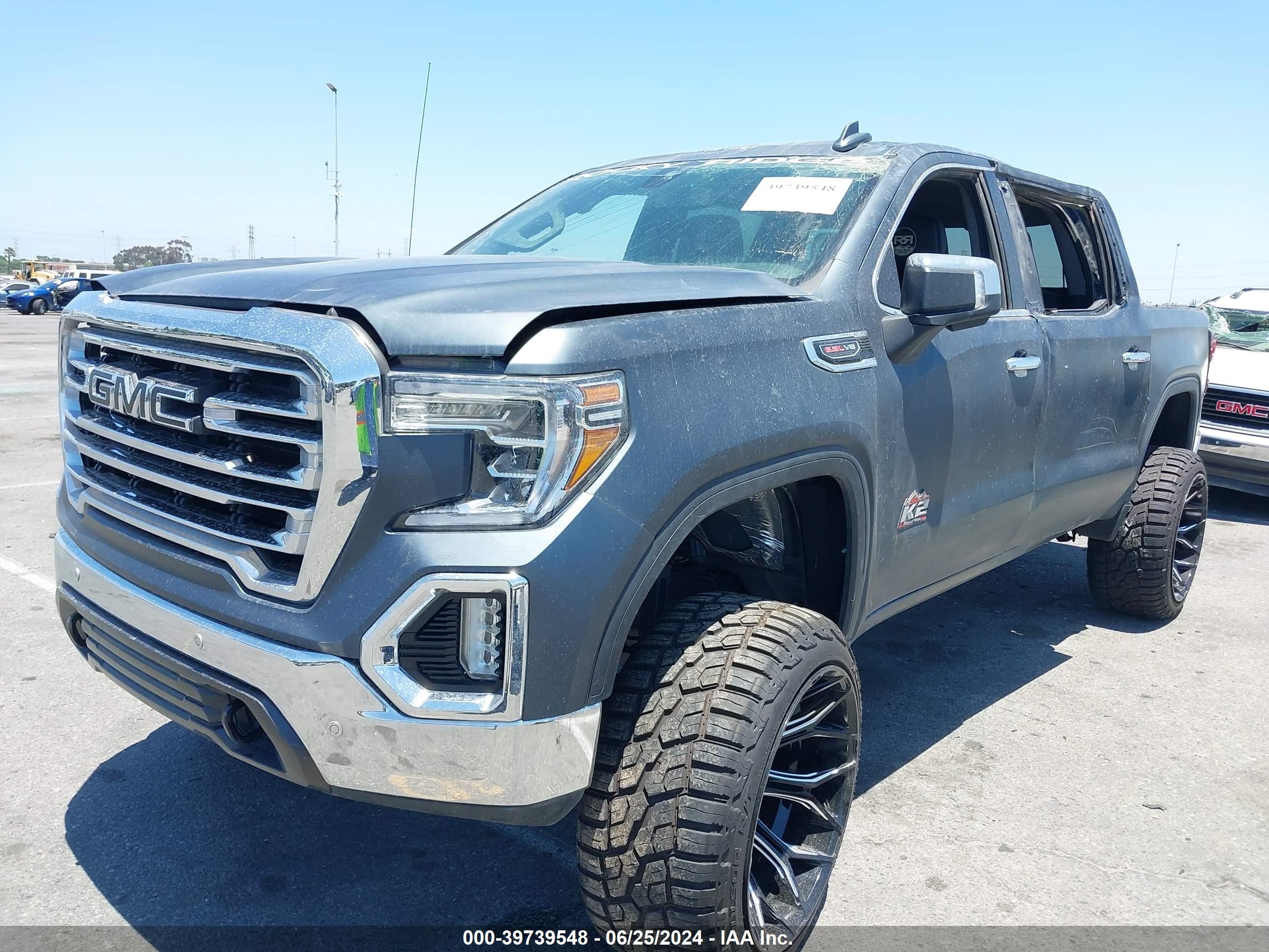 2019 GMC Sierra K1500 Slt vin: 3GTU9DEL2KG239291