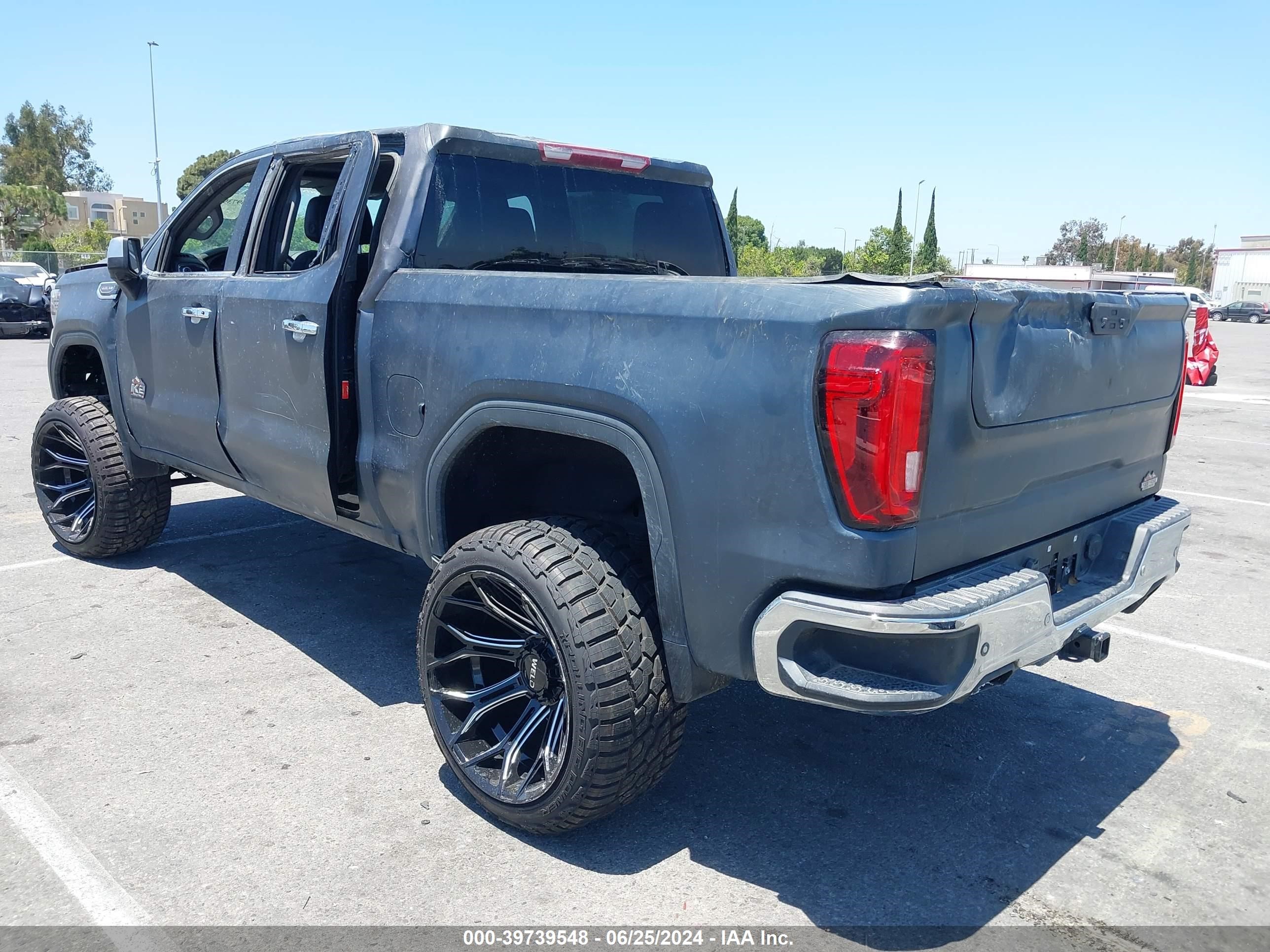 2019 GMC Sierra K1500 Slt vin: 3GTU9DEL2KG239291