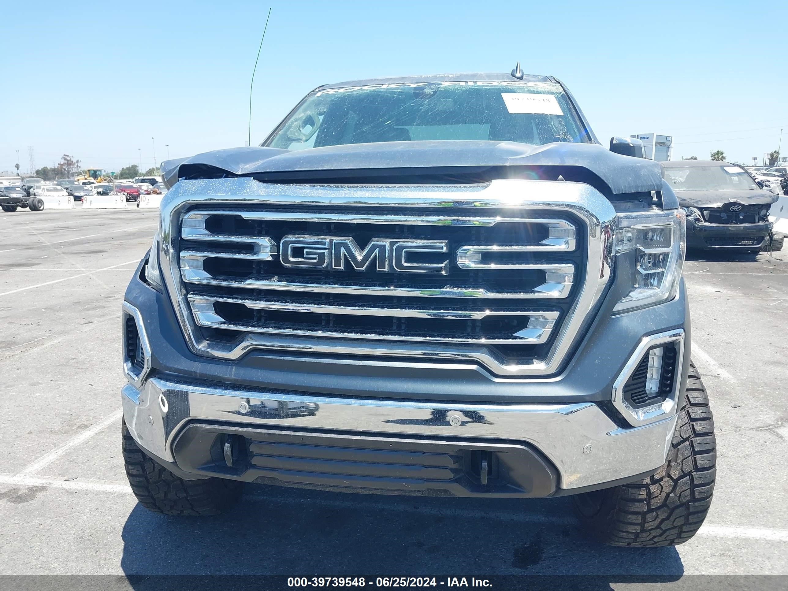 2019 GMC Sierra K1500 Slt vin: 3GTU9DEL2KG239291