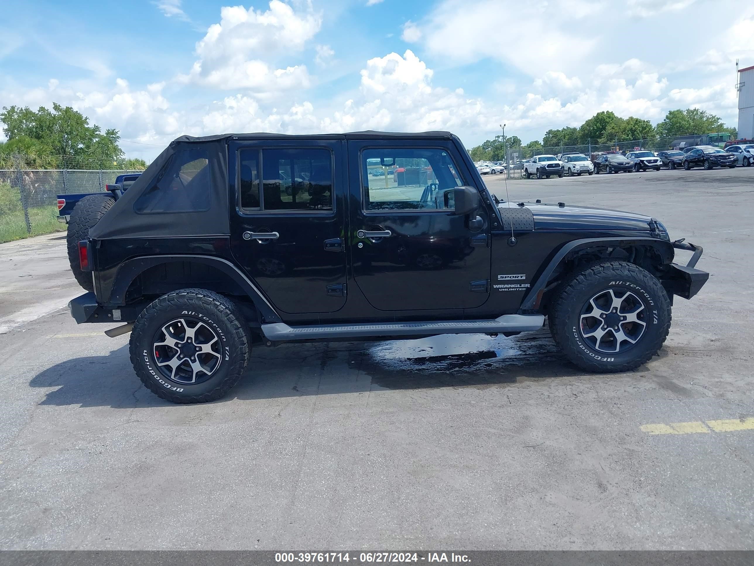 2015 Jeep Wrangler Unlimited Sport vin: 1C4HJWDG6FL601804