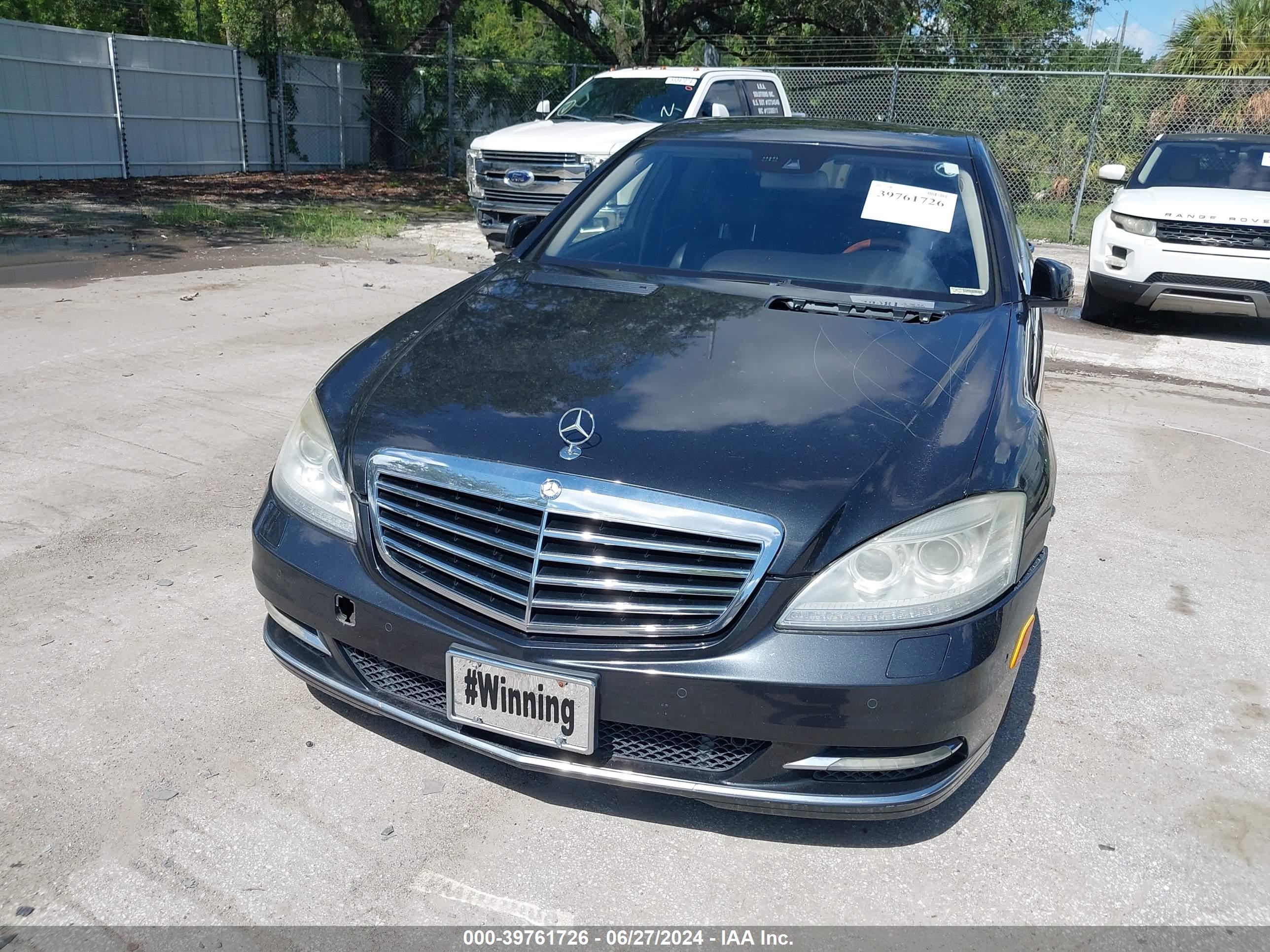 2012 Mercedes-Benz S-Class 550 4Matic vin: WDDNG9EBXCA452476