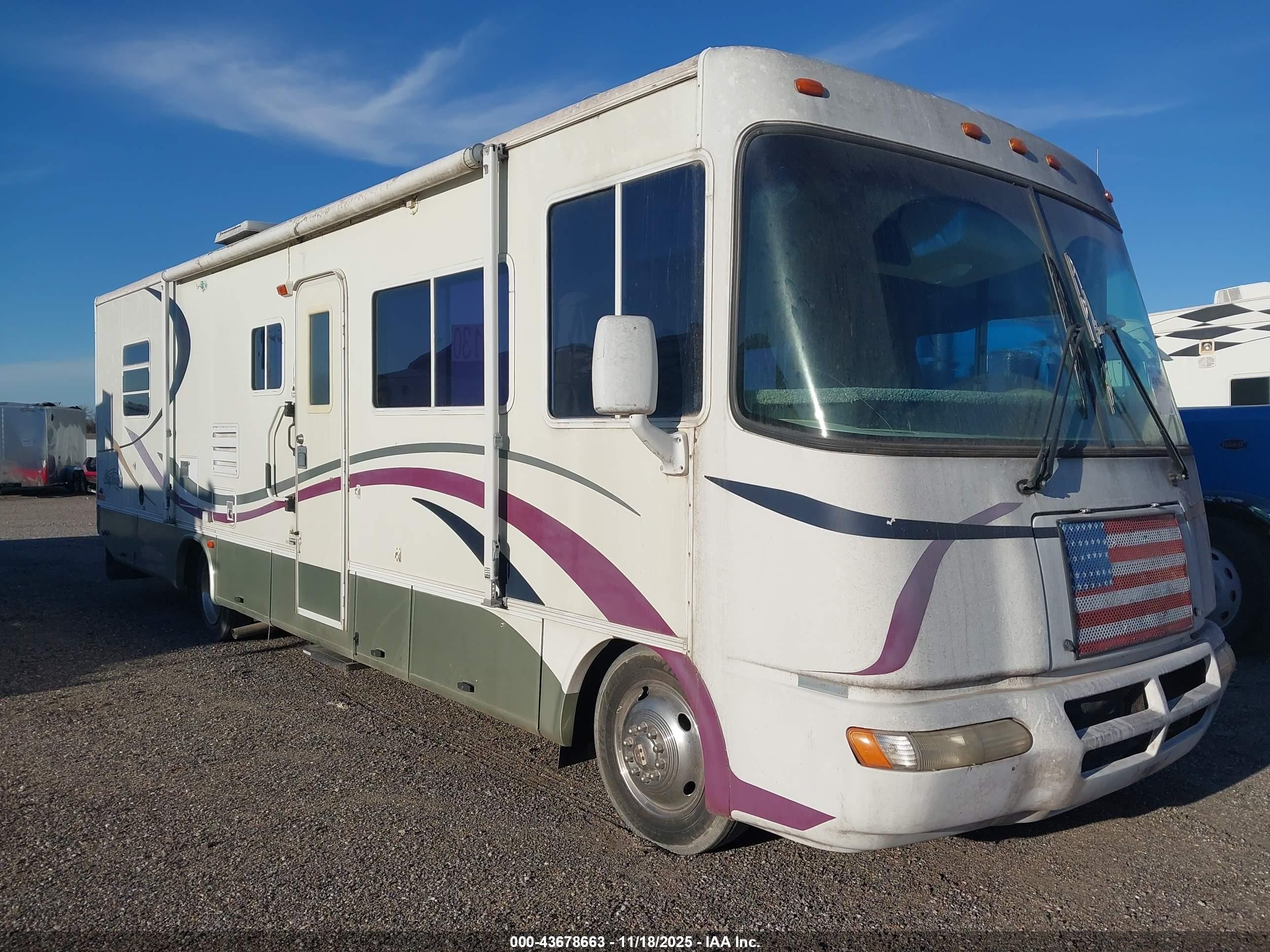 2001 Workhorse Custom Chassis Motorhome Chassis