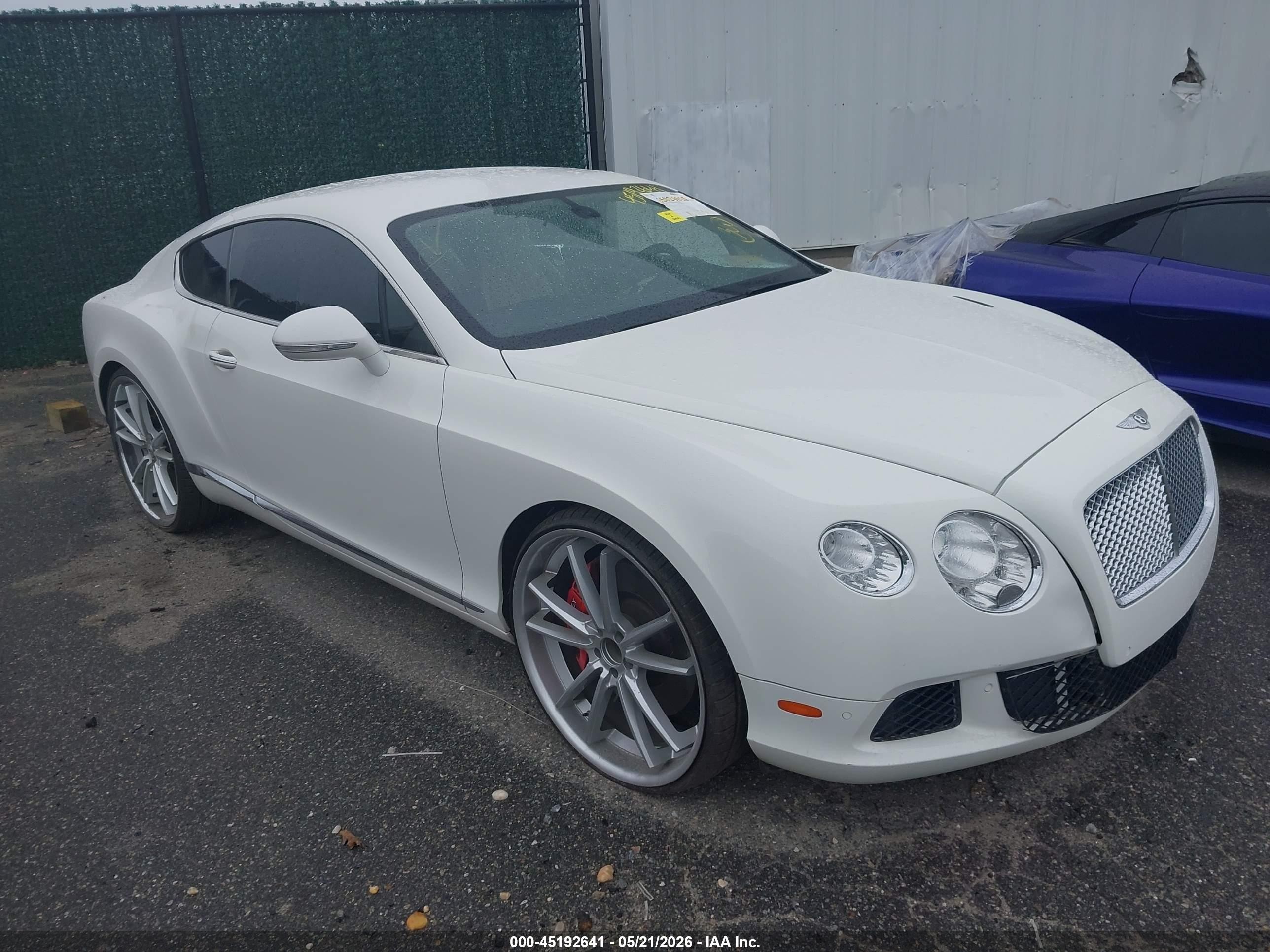 2012 Bentley Continental Gt