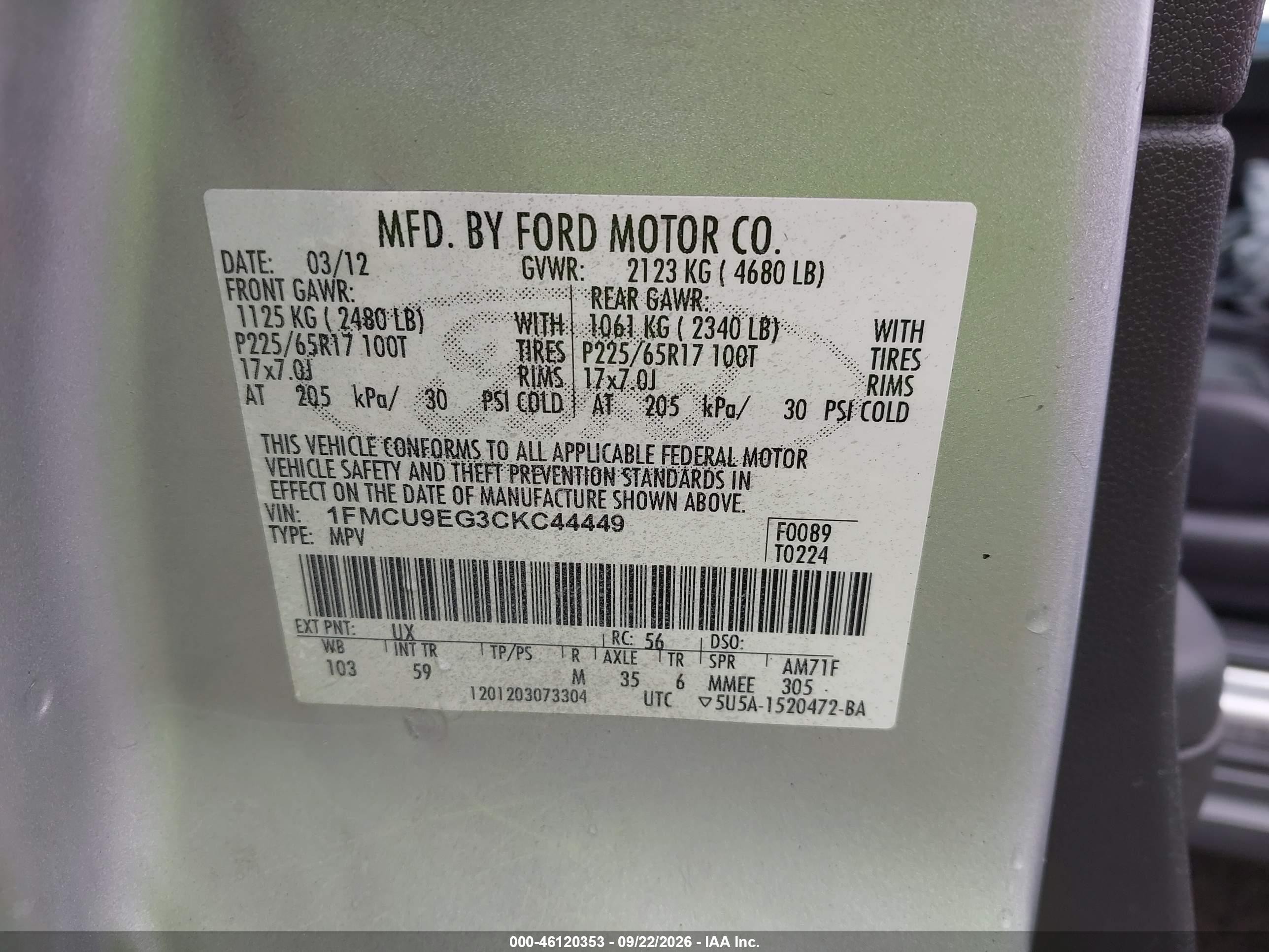 Ford Escape — zdjęcie 9