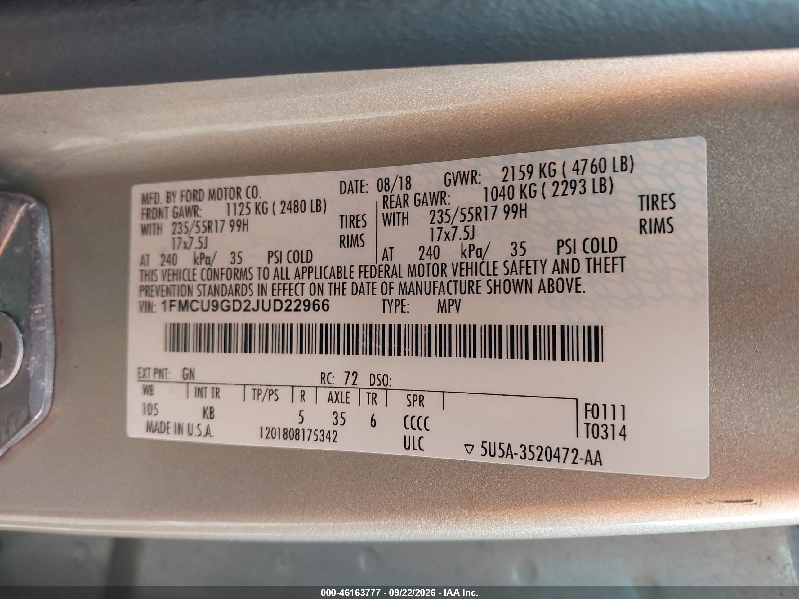 Ford Escape — photo 9