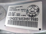 Honda Civic 2HGES16453H919980 снимка