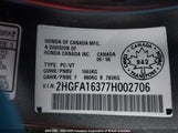 Honda Civic 2HGFA16377H002706 снимка
