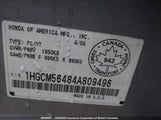 Honda Accord Lx 1HGCM56484A809496 снимка