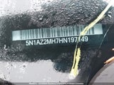 Nissan Murano S/Sl/Sv/Platinum 5N1AZ2MH7HN197149 снимка
