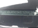 Toyota Corolla L/Le/Xle/Se/Xse 2T1BURHE5KC126638 снимка