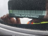 Nissan Altima 2.5/2.5 S/2.5 Sl/2.5 Sv 1N4AL3AP3FN384852 снимка