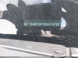 Honda Civic Ex 2HGFC2F75GH018759 снимка