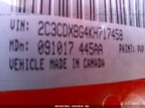 Dodge Charger Sxt 2C3CDXBG4KH717458 снимка