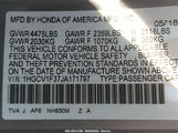 HONDA ACCORD SPORT 1HGCV1F37JA171797 photo
