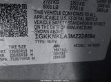 GMC ACADIA FWD SLE 1GKKNKLA3MZ229594 photo