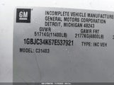 CHEVROLET SILVERADO 3500 CHASSIS WORK TRUCK 1GBJC34K67E537921 снимка