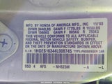HONDA CIVIC VP 1HGES16344L008745 снимка