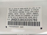 ACURA RSX JH4DC53803C****** снимка