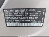 VOLKSWAGEN PASSAT 2.5L SE 1VWBP7A36DC084557 снимка
