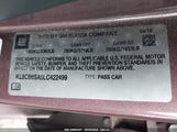 Chevrolet Spark Fwd Ls Automatic KL8CB6SA5LC422499 снимка