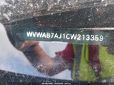 VOLKSWAGEN GOLF 2.5L 2-DOOR WVWAB7AJ1CW****** снимка
