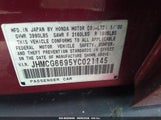 Honda Accord 2.3 Se JHMCG6695YC021145 photo