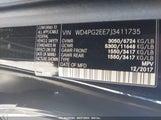 MERCEDES-BENZ METRIS WD4PG2EE7J3411735 снимка
