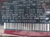 HYUNDAI TUCSON SPORT KM8J3CA21HU****** снимка