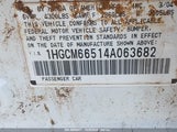 HONDA ACCORD 3.0 EX 1HGCM66514A063682 снимка