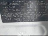 HYUNDAI SONATA GLS/LX KMHWF35H34A****** снимка