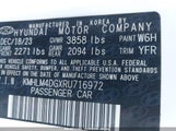 HYUNDAI ELANTRA SEL KMHLM4DGXRU716972 снимка