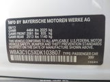 BMW 328I WBA3C1C5XDK****** снимка