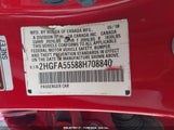 HONDA CIVIC SI/SI MUGEN 2HGFA55588H****** снимка