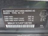 BMW 320I XDRIVE WBA3C3C54DF****** photo
