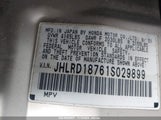 HONDA CR-V SPECIAL EDITION JHLRD18761S****** снимка