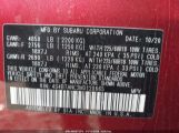 SUBARU OUTBACK LIMITED 4S4BTANC2M3****** снимка