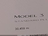 TESLA MODEL 3 STANDARD RANGE PLUS REAR-WHEEL DRIVE 5YJ3E1EA1MF065808 снимка