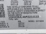 GMC ACADIA AWD SLT 1GKKNUL46PZ****** photo