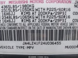 MITSUBISHI OUTLANDER XLS JA4LZ41F24U****** снимка