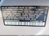 VOLKSWAGEN PASSAT 2.5L S 1VWAH7A3XCC****** снимка