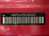 KIA SPORTAGE EX KNDPCCA25D7430403 снимка