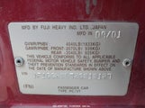 SUBARU IMPREZA OUTBACK SPORT JF1GG68572G****** снимка